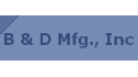 logo B & D Manufacturing
