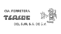 logo de cia. ferretera tlaloc del sur