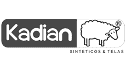 logo de kadian sinteticos & telas