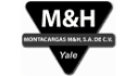logo de montacargas m&h